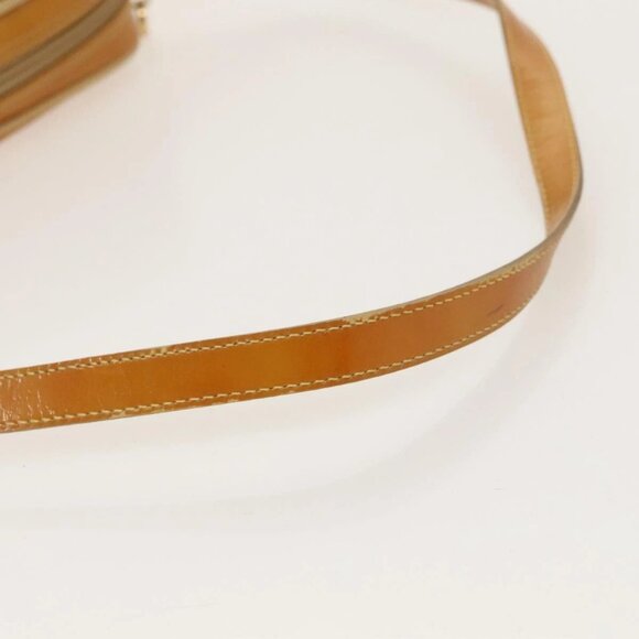 Salvatore Ferragamo Shoulder Bag Patent leather Gold Beige Auth 98765 - Picture 8 of 16